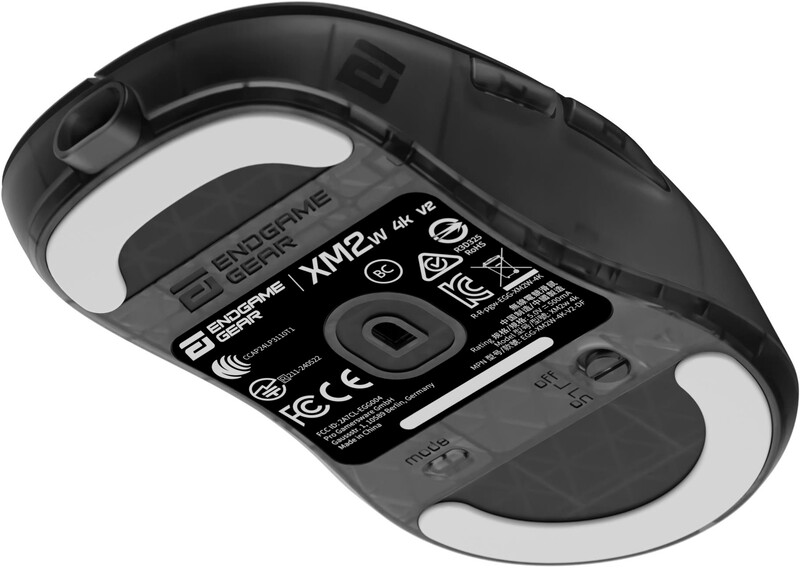 Миша бездротова Endgame Gear XM2w 4K v2 Black Transparent Wireless (PGW-EG-MOU-081)