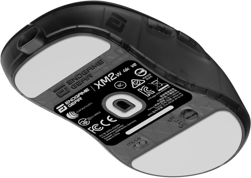 Миша бездротова Endgame Gear XM2w 4K v2 Black Transparent Wireless (PGW-EG-MOU-081)