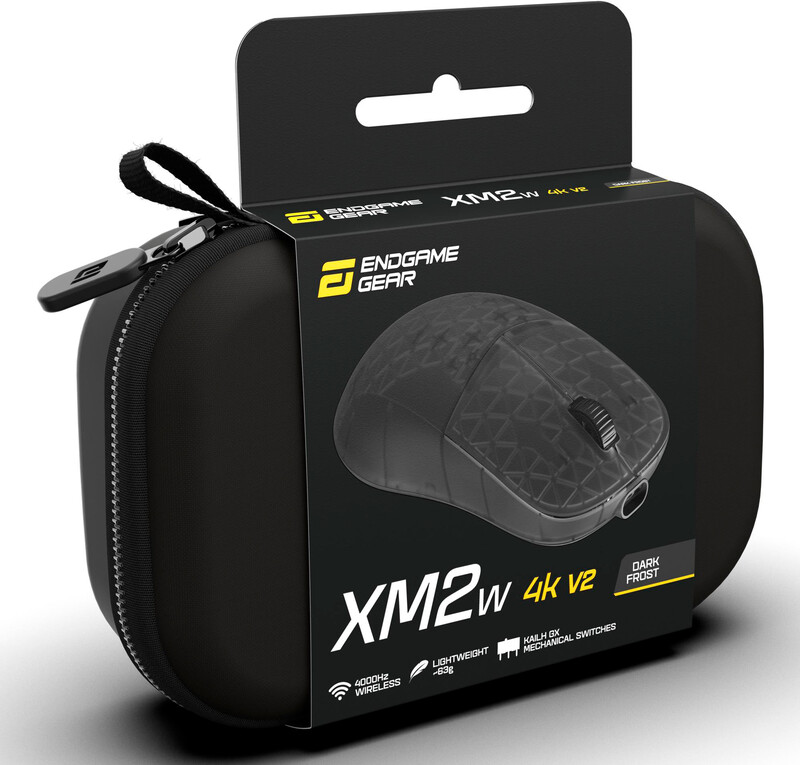 Миша бездротова Endgame Gear XM2w 4K v2 Black Transparent Wireless (PGW-EG-MOU-081)