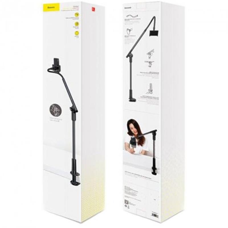 Держатель Baseus Unlimited Adjustment Lazy Phone Holder Grey (SULR-0G)