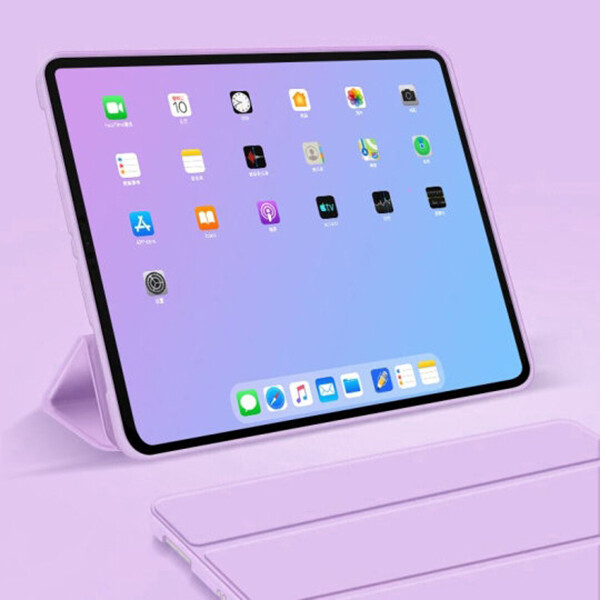 Чeхол BeCover Tri Fold Soft TPU Silicone для Apple iPad Air 11" M4 2026 Purple (715241)