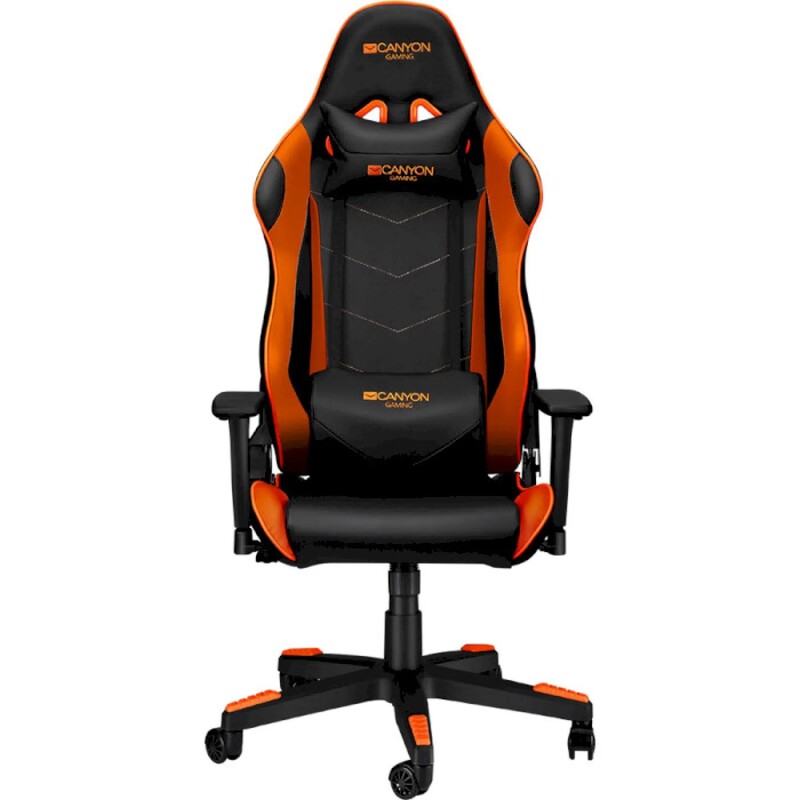 Крісло для геймерів Canyon Deimos Black/Orange (CND-SGCH4)