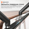 Фото - Комп`ютерний стіл Sihoo D07 Walnut/Black (D07B-101/D07J-101-AB) | click.ua