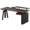 Фото - Комп`ютерний стіл Sihoo D07 Walnut/Black (D07B-101/D07J-101-AB) | click.ua