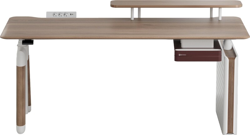 Комп`ютерний стіл Sihoo D07 Maple/White (D07B-102/D07J-102-AB)