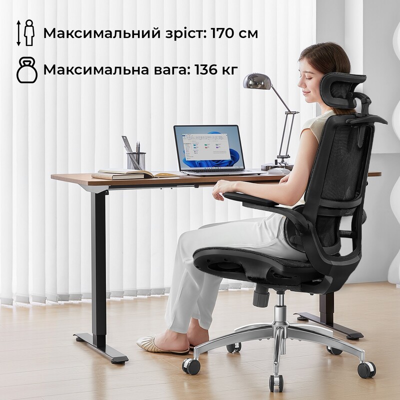 Кресло офисное Sihoo M59AS Mesh Black (DM59AS-M302)