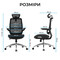 Фото - Кресло офисное Sihoo M59AS Mesh Black (DM59AS-M302) | click.ua