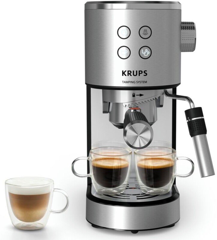 Кофеварка Krups Virtuoso+ Tamping System XP499EE0