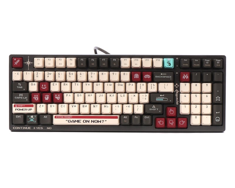 Клавиатура Bloody S98 Pixels Red