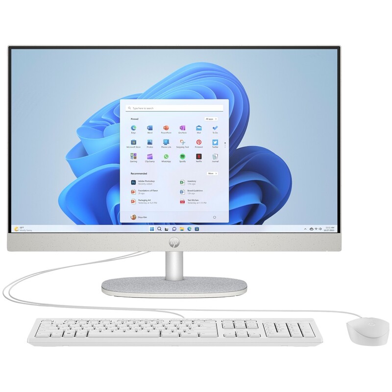 Моноблок HP AiO 24-cr1006ua (D3SB2EA) Shell White