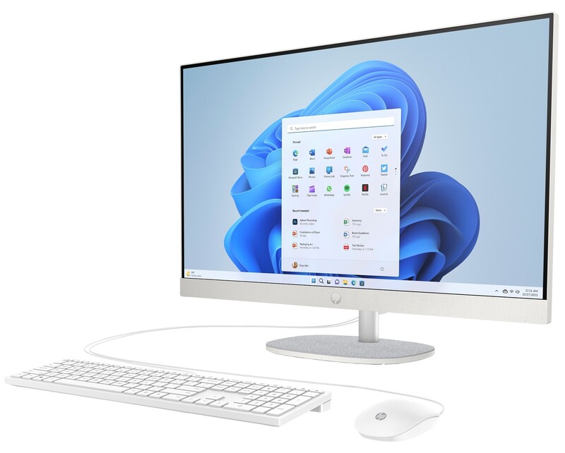 Моноблок HP All-in-One 27-cr0034ua (D3SB3EA) Shell White