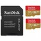 Фото - Карта пам`ятi MicroSDHC 32GB UHS-I/U3 Class 10 SanDisk Extreme A1 R100/W60MB/s + SD-adapter Twin Pack (SDSQXAF-032G-GN6AT) | click.ua