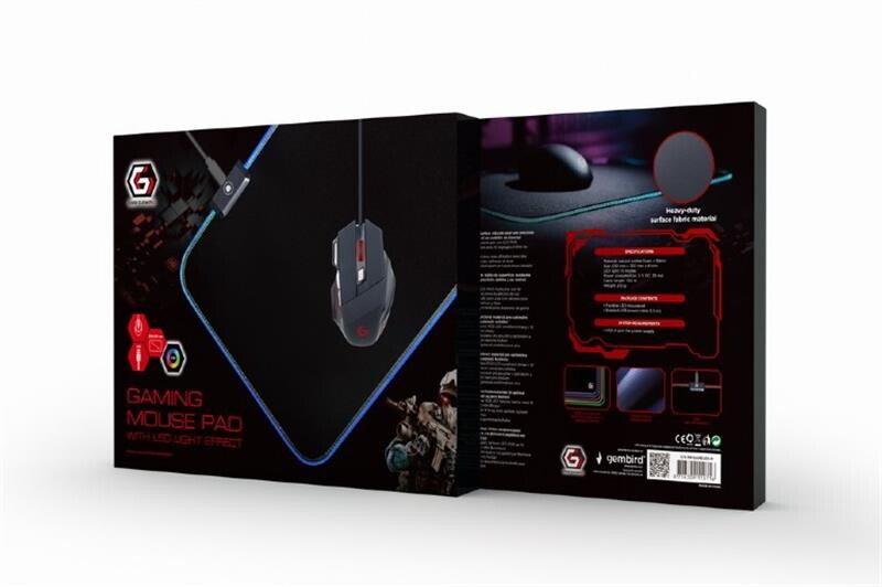 Игровая поверхность Gembird MP-GAMELED-M