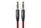 Фото - Аудио-кабель Baseus (CAM30-B91) Yiven M30 3.5мм-M/3.5 мм-M, 1м, Red/Black | click.ua