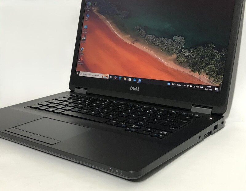 Ноутбук Dell Latitude E5470 / 14" (1366x768) / i3-6100U / 8GB / 128GB SSD / Win10Pro - Б/в