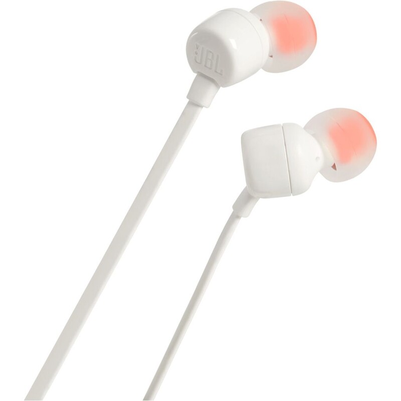 Гарнитура JBL Tune 110 Eco White (JBLT110WHTE)