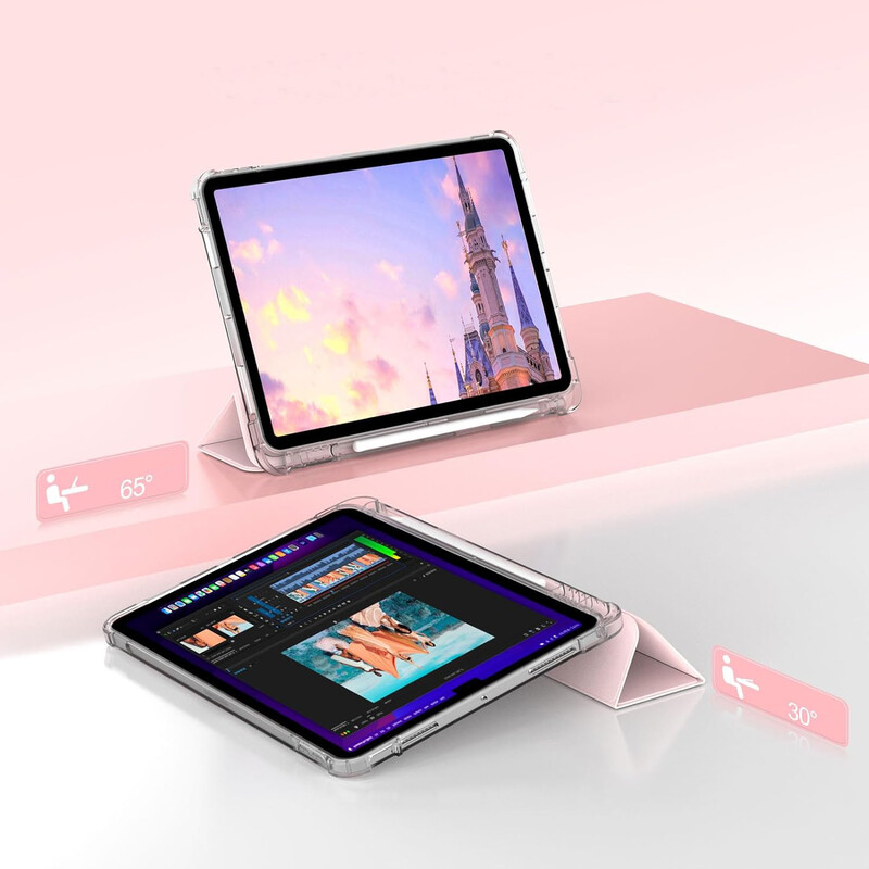 Чeхол-книжка BeCover Soft Edge с креплением Apple Pencil для Apple iPad Air 11" M4 2026 Pink (715267)