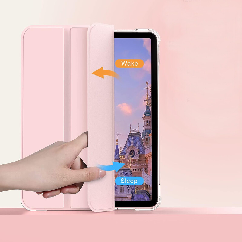 Чeхол-книжка BeCover Soft Edge с креплением Apple Pencil для Apple iPad Air 11" M4 2026 Pink (715267)