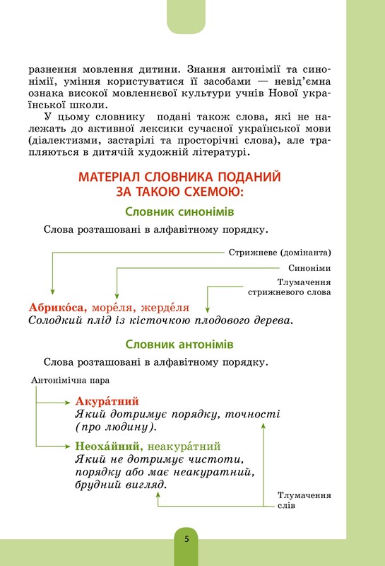 Нова українська школа. Ілюстрований словник синонімів, антонімів. 1-4 класи / Ірина Купіна, Лідія Ткаченко