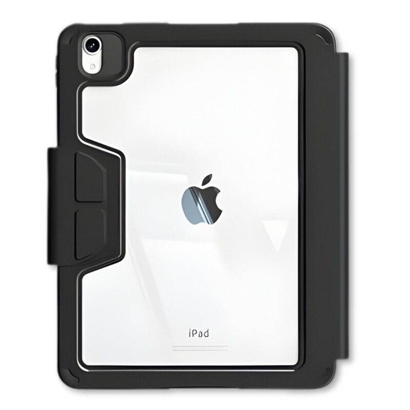 Чохол-книжка BeCover Rugged Origami Transparent з кріпленням Apple Pencil дляApple iPad Air 11" M4 2026 Black (715176)