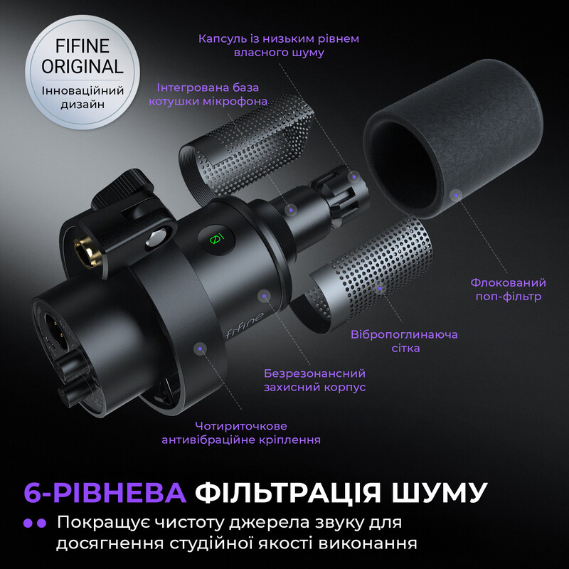 Мікрофон Fifine K688CT