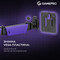 Фото - Крепление настольное для монитора GamePro RGB 17-40" Black/Violet (MAG101V) | click.ua