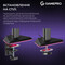 Фото - Крепление настольное для монитора GamePro RGB 17-40" Black/Violet (MAG101V) | click.ua