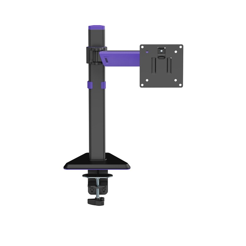 Крепление настольное для монитора GamePro 17-40" Black/Violet (MAG100V)
