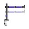 Фото - Крепление настольное для монитора GamePro 17-40" Black/Violet (MAG100V) | click.ua