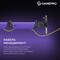 Фото - Крепление настольное для монитора GamePro 17-40" Black/Violet (MAG100V) | click.ua