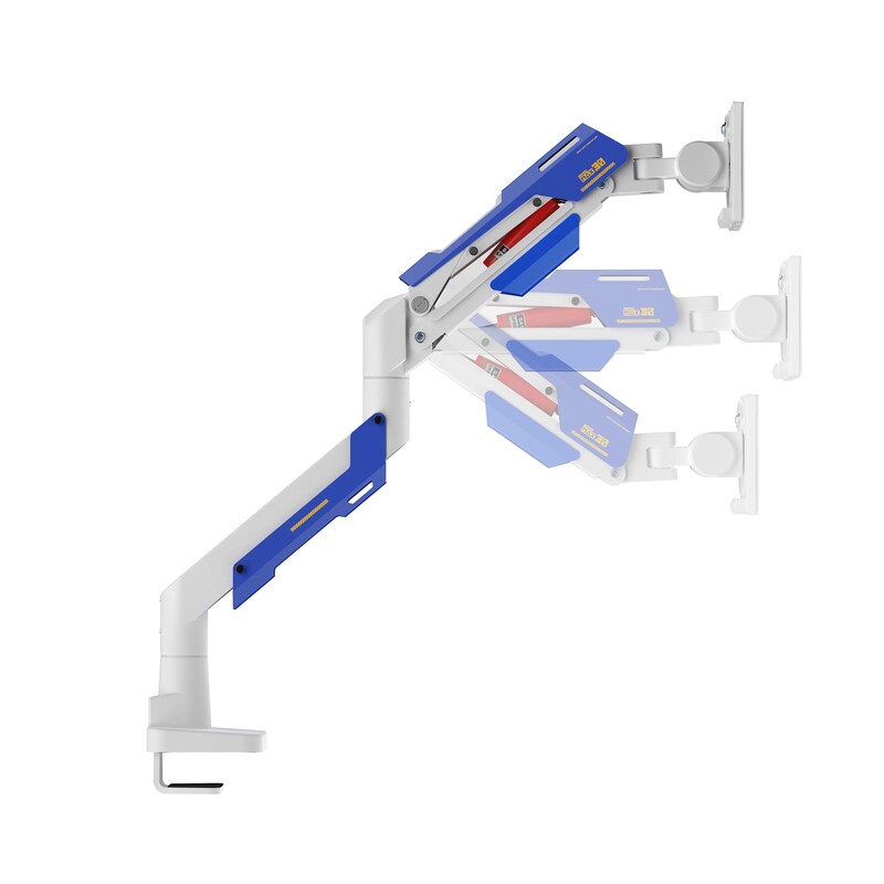 Крепление настольное для монитора GamePro 24-57" White/Blue (MAG701WBL)