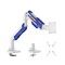 Фото - Крепление настольное для монитора GamePro 24-57" White/Blue (MAG701WBL) | click.ua
