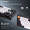 Фото - Клавіатура бездротова GamePro Asgard Valhalla QLAB Sakura Switch Black (MK160-B-QS-PRO) | click.ua