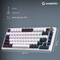 Фото - Клавіатура бездротова GamePro Asgard Valhalla QLAB Sakura Switch White With Display (MK160-W-D-QS-PRO) | click.ua
