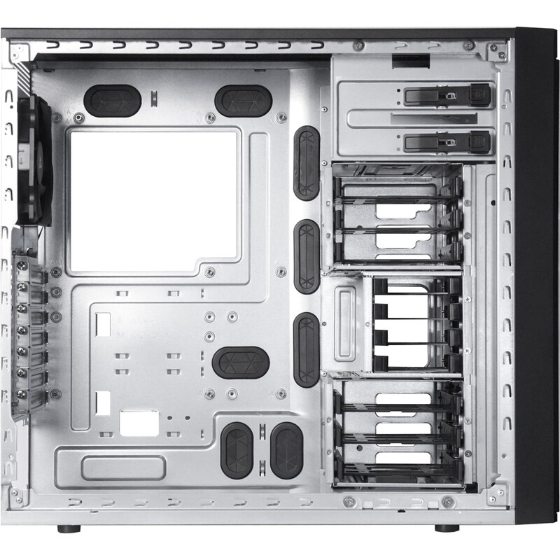 Корпус Chieftec Uni Black без БЖ (BW-01B-OP)