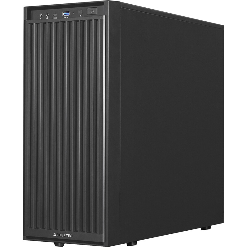 Корпус Chieftec Uni Black без БЖ (BW-01B-OP)