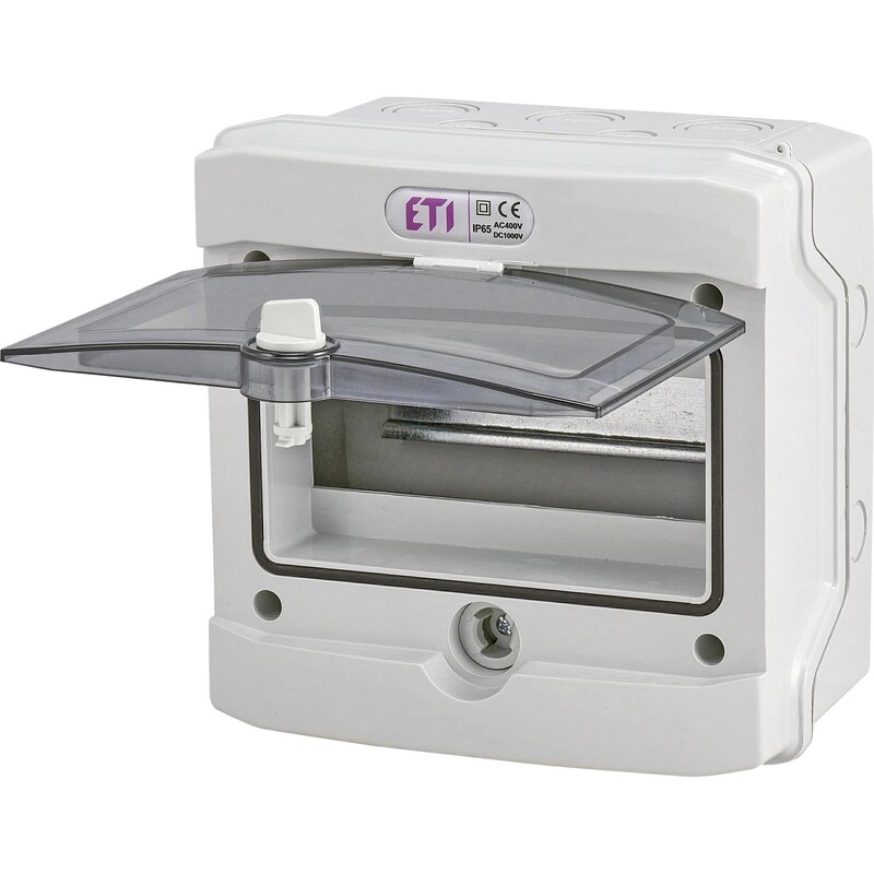 Розподільний щит ETI ECH 8G (8 модулів зовн. встан. IP65) (1101061)