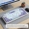 Фото - Клавіатура Ajazz AK820 Sea Salt Switch White USB-C (AK820-SS-PWB) | click.ua