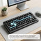 Фото - Клавіатура Ajazz AK820 Red Switch Black USB-C (AK820-R-B) | click.ua