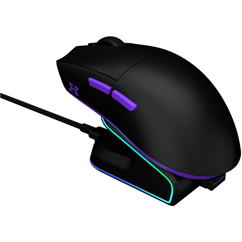 Миша бездротова Hator Hellyberry HM47 Wireless Black/Violet (HM47_black_violet)