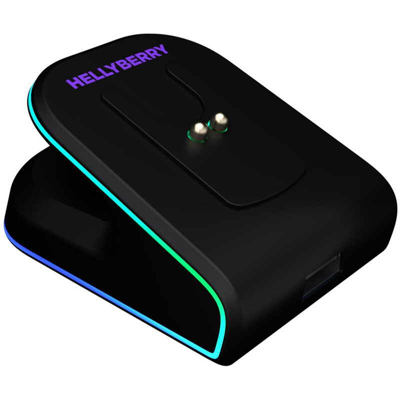 Миша бездротова Hator Hellyberry HM47 Wireless Black/Violet (HM47_black_violet)