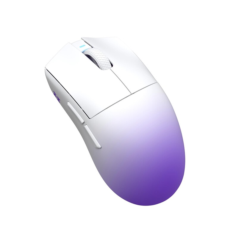 Мышь беспроводная Hator Hellyberry HM47 Pro Wireless White/Violet Gradient (HM47PRO_white_violet)