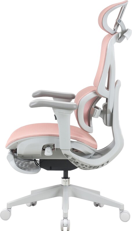 Кресло офисное OfficePro Elite OC950GLP Gray/Light Pink