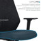 Фото - Кресло офисное OfficePro Fusion OC577B Black | click.ua