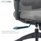 Фото - Кресло офисное OfficePro Comfort OC524G Gray | click.ua