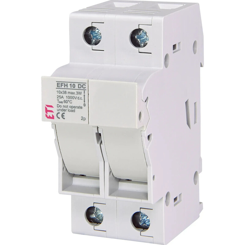 Держатель предохранителя ETI EFH 10 2P 25A 1000V DC (2540203)