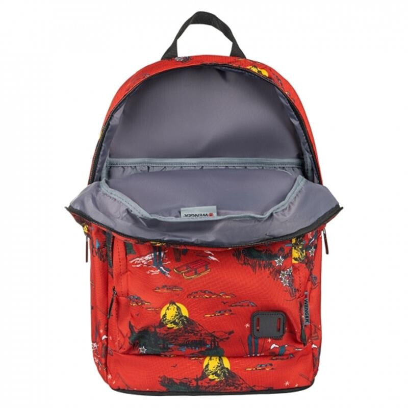 Рюкзак Wenger Crango 16" Rust Alps Print (Red) (610194)
