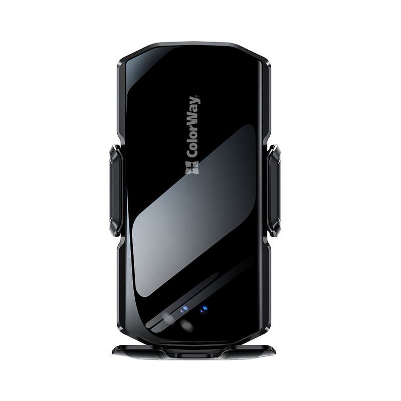 Бездротовий зарядний пристрій СolorWay FlameGrip 15W Black (CW-CHAW070Q-BK)