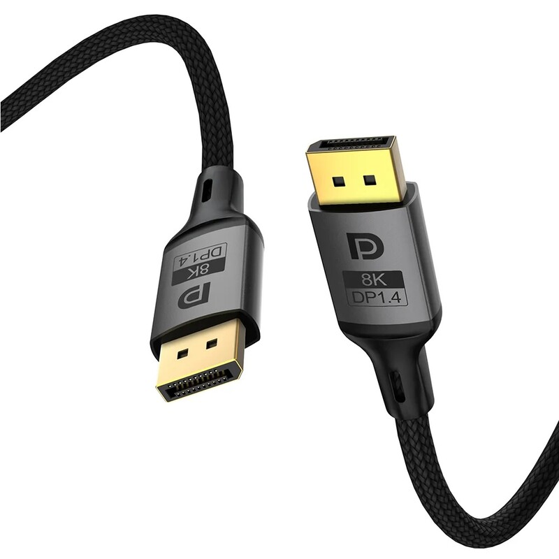 Кабель ColorWay DisplayPort-DisplayPort V1.4 8K 1.5м, Black (CW-CBDP093-BK)