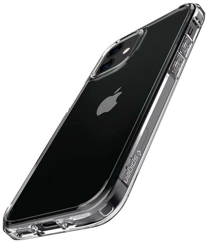 Чохол-накладка Spigen Crystal Hybrid для Apple iPhone 12 Mini Crystal Clear (ACS01542)